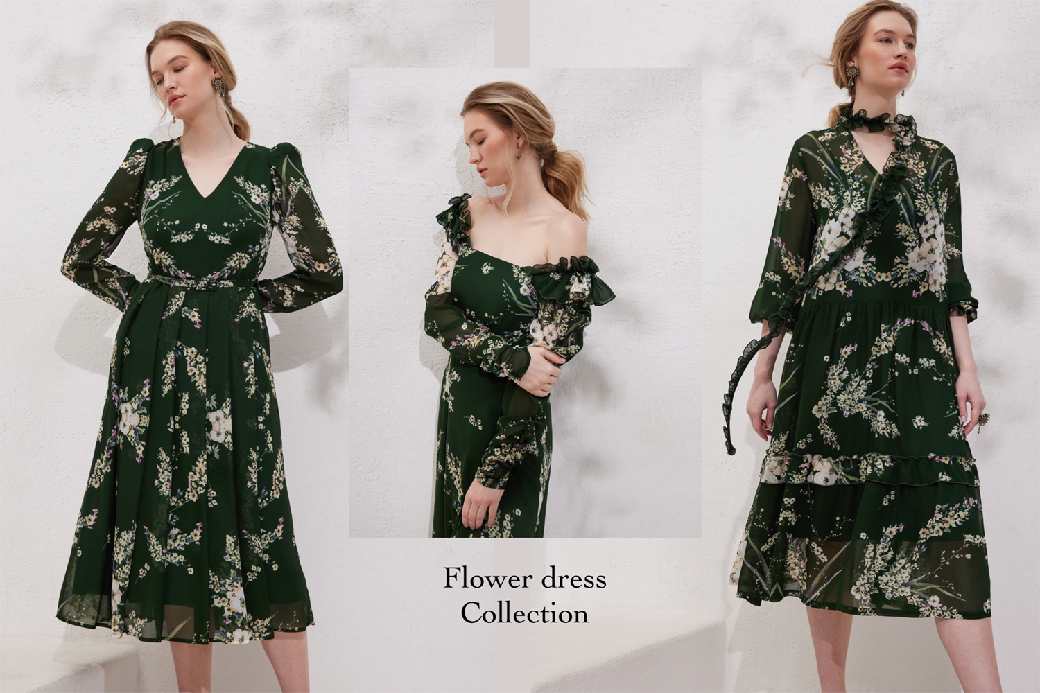 Капсула цветочных платьев by Littledrama