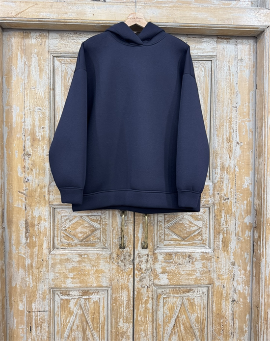 ХУДИ из хлопкового неопрена с начесом - фото 38783