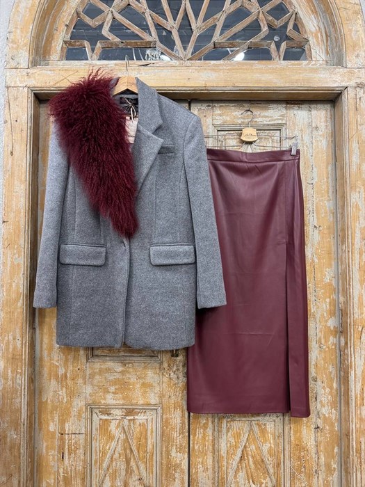 ВОРОТНИК меховой (с мехом ЛАМЫ) - фото 38845