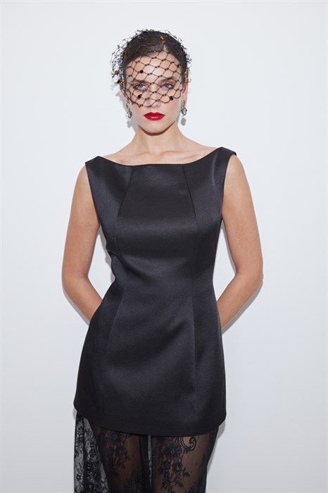 Ободок с крупной сеткой и цветными стразами by Beretkah - фото 39377