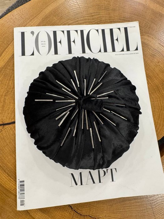 ШЛЯПКА "Таблетка"большая из бархата by Beretkah - фото 39565