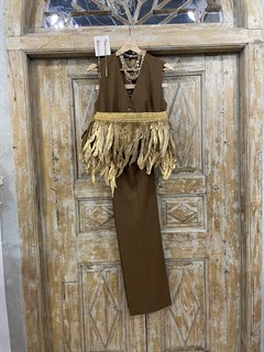 ЖИЛЕТКА для костюма-тройки (из премиум-шерсти в цвете корицы) - фото 26450