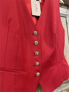 ЖИЛЕТКА для костюма-тройки (из премиум-шерсти, красная) - фото 27486