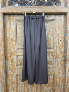 БРЮКИ ШИРОКИЕ односторонние, свободные, на мягкой резинке, OneSize, из атласа DUO Shine - фото 35183