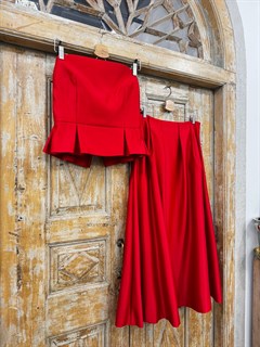 БЮСТЬЕ с БАСКОЙ в складку (из плотного атласа) - фото 35533