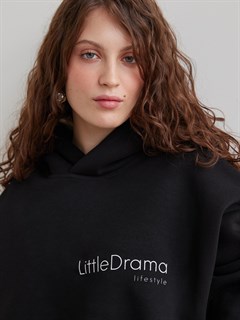 ТОЛСТОВКА оверсайз с карманами, из футера с начесом, LittleDrama Lifestyle - фото 37812
