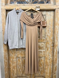 КУРТКА-БОМБЕР oversize (из премиальной шерсти в елочку) - фото 38148 КУРТКА-БОМБЕР oversize (из премиальной шерсти в елочку) - фото 38148