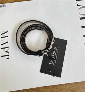 РЕМЕНЬ тонкий (1 см) из кожи - фото 38370