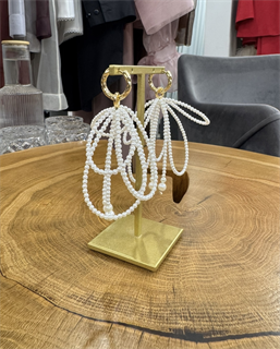 СЕРЬГИ "БАНТЫ" жемчужные, by SMYKOVA - фото 38436