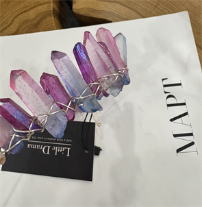 Ободок-корона с цветными кристаллами кварца by Beretkah - фото 38444