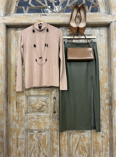 ВОДОЛАЗКА с коротким воротником (из трикотажа EVNG) - фото 38483