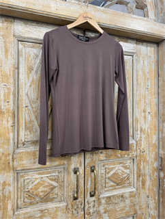 ЛОНГСЛИВ базовый с круглым вырезом (из трикотажа EVNG) - фото 38606