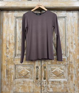 ЛОНГСЛИВ базовый с круглым вырезом (из трикотажа EVNG) - фото 38607