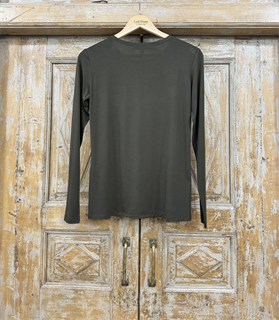 ЛОНГСЛИВ базовый с круглым вырезом (из трикотажа EVNG) - фото 38608