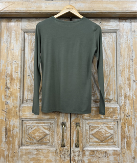 ЛОНГСЛИВ базовый с круглым вырезом (из трикотажа EVNG) - фото 38612