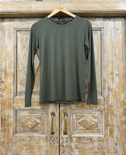 ЛОНГСЛИВ базовый с круглым вырезом (из трикотажа EVNG) - фото 38615