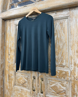 ЛОНГСЛИВ базовый с круглым вырезом (из трикотажа EVNG) - фото 38617