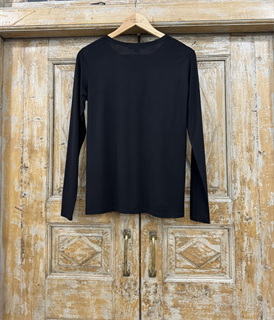 ЛОНГСЛИВ базовый с круглым вырезом (из трикотажа EVNG) - фото 38623