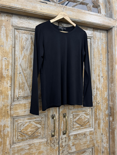 ЛОНГСЛИВ базовый с круглым вырезом (из трикотажа EVNG) - фото 38625