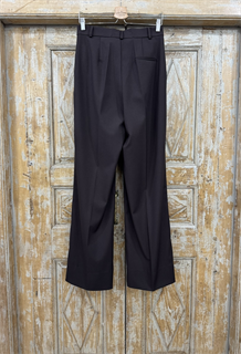 БРЮКИ New Палаццо с 2 защипами (из костюмной поливискозы, КОФЕЙНО-ШОКОЛАДНЫЙ) - фото 38650