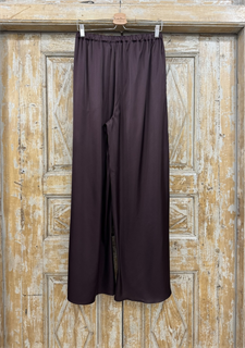 БРЮКИ ШИРОКИЕ односторонние, свободные, на мягкой резинке, OneSize (из атласа arm), ИНЖИР - фото 38710