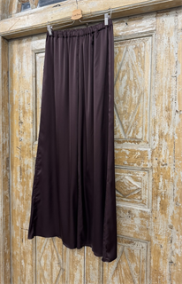 БРЮКИ ШИРОКИЕ односторонние, свободные, на мягкой резинке, OneSize (из атласа arm), ИНЖИР - фото 38711