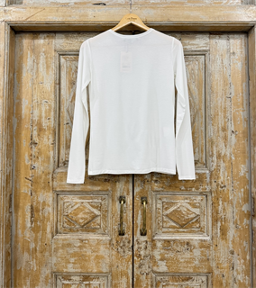 ЛОНГСЛИВ базовый с круглым вырезом (из трикотажа EVNG) - фото 38715