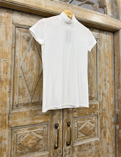 ВОДОЛАЗКА с коротким воротником и коротким рукавом (из трикотажа EVNG) - фото 38733