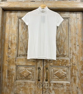 ВОДОЛАЗКА с коротким воротником и коротким рукавом (из трикотажа EVNG) - фото 38734