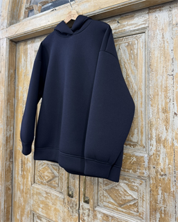 ХУДИ из хлопкового неопрена с начесом - фото 38781