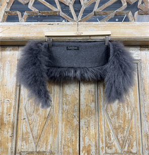 ВОРОТНИК меховой (с мехом ЛАМЫ) - фото 38836