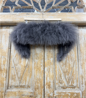 ВОРОТНИК меховой (с мехом ЛАМЫ) - фото 38837