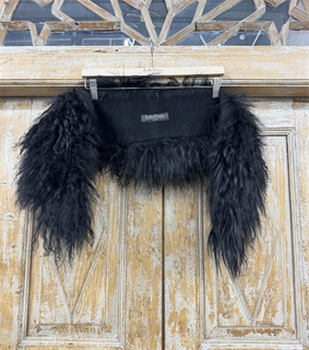 ВОРОТНИК меховой (с мехом ЛАМЫ) - фото 38838