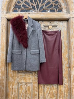 ВОРОТНИК меховой (с мехом ЛАМЫ)