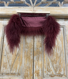 ВОРОТНИК меховой (с мехом ЛАМЫ) - фото 38849