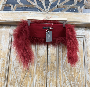 ВОРОТНИК меховой (с мехом ЛАМЫ) - фото 38852