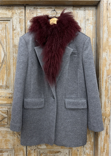 ВОРОТНИК меховой (с мехом ЛАМЫ) - фото 38854