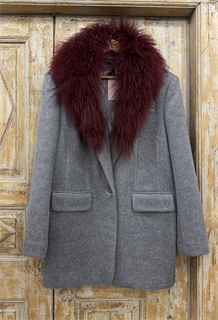 ВОРОТНИК меховой (с мехом ЛАМЫ) - фото 38855