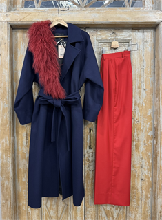 ШАРФ меховой (с мехом ламы) - МИНИ - фото 38858