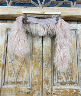 ШАРФ меховой (с мехом ламы) - МИНИ - фото 38859