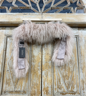 ШАРФ меховой (с мехом ламы) - МИНИ - фото 38860