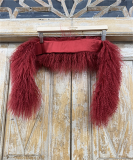 ШАРФ меховой (с мехом ламы) - МИНИ - фото 38861