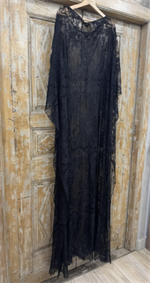 НАКИДКА будуарная из кружева в пол - фото 38925