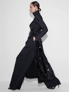 БРЮКИ New Палаццо с 2 защипами (из вискозы-кади) - фото 39029