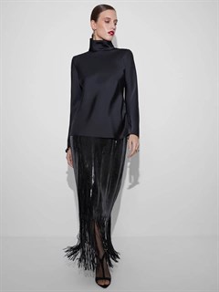 ЮБКА из пайеток с бахромой - фото 39150