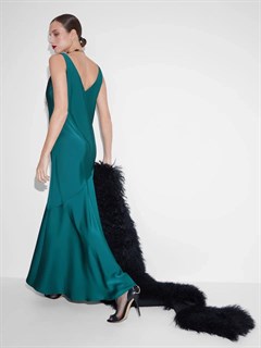 БОА из меха ламы - фото 39171