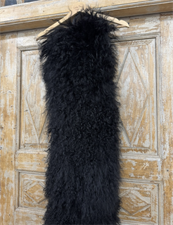 БОА из меха ламы - фото 39177