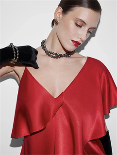 Перчатки длинные декоративные - фото 39275