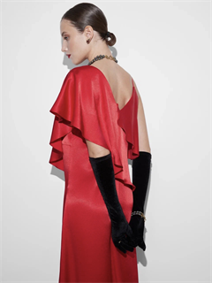 Перчатки длинные декоративные