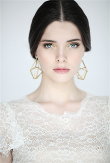 СЕРЬГИ "ПЯТИУГОЛЬНИКИ" геометрические, пара (by BERETKAH) - фото 39307